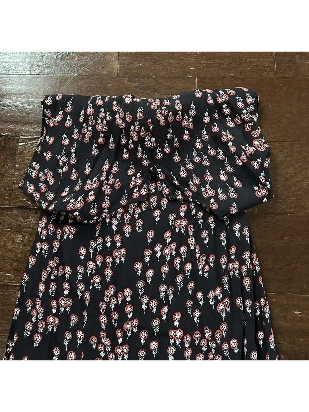 Free People-midi floral dress-size 0 new without tags - Picture 9 of 13